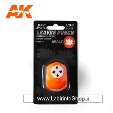 AK Interactive - Leaves Punch 1/35 1/32 54mm Maple