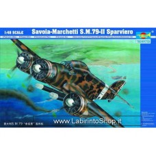 Trumpeter 1/48 Savoia Marchetti S.M.79 -II Sparviero