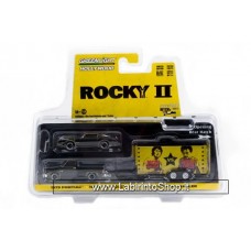 Greenlight - 1/64 - Hollywood Hitch and Tow  - Rocky II 1979 Pontiac 1981 Chevrolet C-10 and Car Hauler
