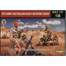 Strelets 1/72 M156 8Th Army Australian Heavy Weapons Squad