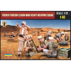 Strelets 1/72 M152 French Foreign Legion Heavy Weapons Squad