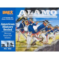 Imex - 1/72 - American History Series - Mexican Round Hat Infantry N.553