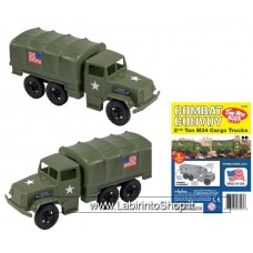Bmc Toys 1/32 2 1/2 Ton M34 Cargo Trucks 2pcs WWII