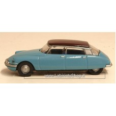 Oxford 1/76 Citroen DS19 Monte Carlo Blue/aubergine 