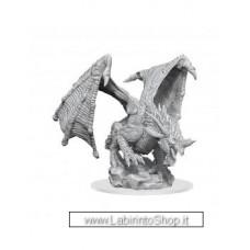 Dungeons & Dragons: Deep Cuts Unpainted Minis Young Blue Dragon