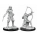 Dungeons & Dragons: Deep Cuts Unpainted Minis Female Human Fighter