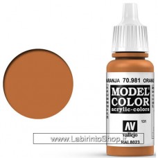 Vallejo Model Color 70.981 Orange Brown 17ml
