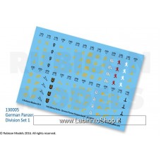 Rubicon Models 1/56 - German Panzer Division Set 1  - Decals