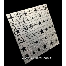 Alexen Model Universal Painting Template Stencil for Five Nations