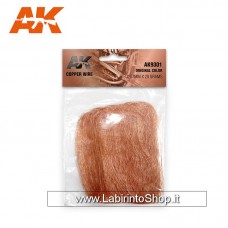 AK Interactive - Copper Wire 0,07 mm x 20 Grams