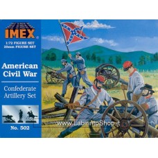 Imex - 1/72 - American History Series - Confederate Artillery 502