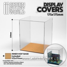 Green Stuff World Acrylic Display Covers 175x175mm (22cm high)