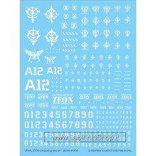 G-rework Decals Chipping Zeon 01 White