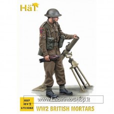 HAT HAT8227 WW2 British Machine Mortars 1/72