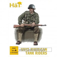 HAT HAT8265 WW2 American Tank Riders 1/72