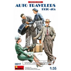 Miniart 1/35 Auto Travelers 1930-40 Plastic Model kit