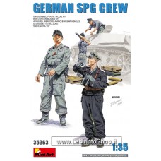 Miniart 1/35 German SPG Crew Plastic Model Kit