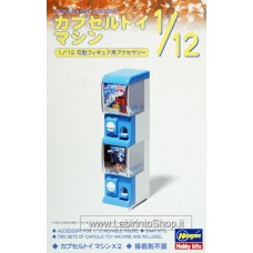 Hasegawa 1/12 capsule Toy Machine Plastic Model Kit