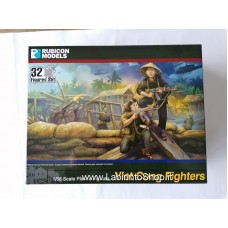 Rubicon Models 1/56 28mm Plastic Model Figures 32 Figures Viet Cong Fighters