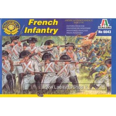 Italeri - 6043 - 1/72 French Infantry American Indipendence War 