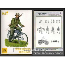 HAT HAT8119 WWII German Bicyclists 1/72