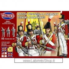 Victrix 1/56 28mm British Peninsular Infantry Centre Companies