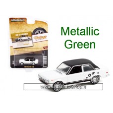 Greenlight - 1/64 - Vintage AD Cars - 1969 Datsun 510 VARIANT METALLIC GREEN