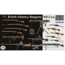 MasterBox British Infantry Weapons WWII Era 1/35