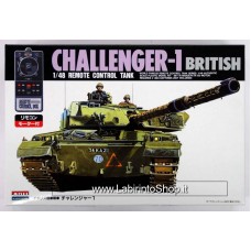 Arii Plastic Model Remote Controll Tank 1/48 Challenger-1 British