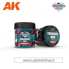 Ak Interactive Wargame Terrain 100 ml Ak 1222 Turquoise Mine