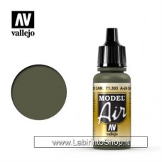 Vallejo Model Air 17ml 71.303 Camouflage Green