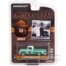 Greenlight - 1/64 - Smokey Bear - 1965 Dodge D-100