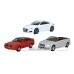 Oxford 1/76 Audi Set 3 Piece Set Quattro TT S3 Convertible