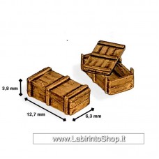 Drums and Crates 1/72 1223 Wooden Ammo Boxes 2