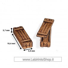 Drums and Crates 1/72 1231 Wooden Ammo Boxes 6