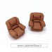 Drums and Crates 1/72 1333 Furniture Armchairs Type 2