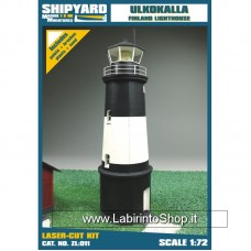 Shipyard Marine Miniatures Laser Cut kit 1/72 Ulkokalla Finland Lighthouse
