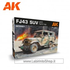 AK Interactive ak-35001 FJ43 SUV With Hard Top
