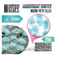 Green Stuff World Martian Tufts Neon Yeti Blue 6mm