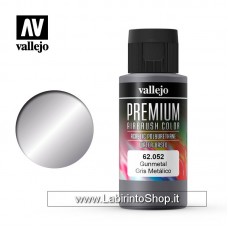 Vallejo Mecha Color 62.052 Gunmetal 60ml