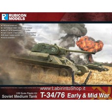 Rubicon Models 1/56 - Soviet Medium Tank T-34/76 Early Mid War