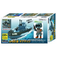 Doyusha U-05 Submarine Model kit e Personaggio