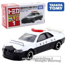 Takara Tomy - 1 Nissan Skyline GT-R BNR34 Police Car