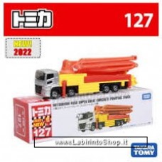 Takara Tomy - 127 MItsubishi Fuso Super Great Concrete Pumping Truck