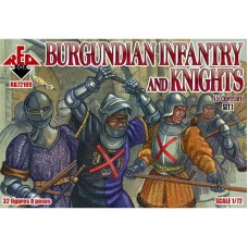 Red Box 1/72 Burgundian Infantry and Knights Set 1