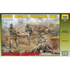 Zvezda 1/35 Soviet Medical Personnel WWII 