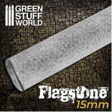 Green Stuff World Rolling Pin FlagStone 15mm