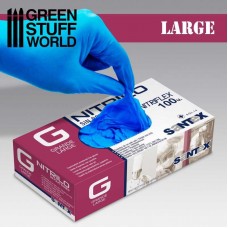 Green Stuff World Nitrite Gloves 100pcs Size Large 