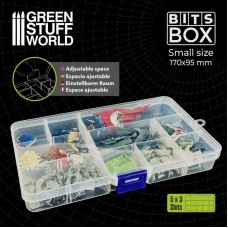 Green Stuff World Removable plastic Bits Box - S