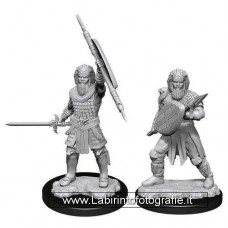 Dungeons & Dragons: Nolzur's Marvelous Unpainted Minis: Human Fighter